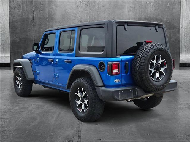 used 2021 Jeep Wrangler Unlimited car, priced at $26,985