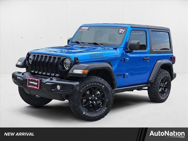 used 2021 Jeep Wrangler car, priced at $30,985