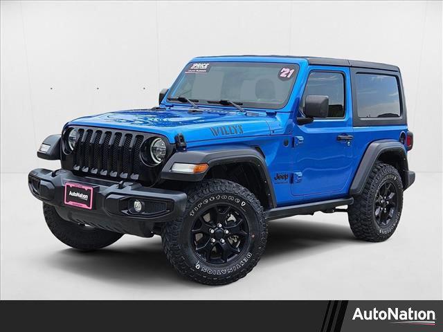 used 2021 Jeep Wrangler car, priced at $27,990