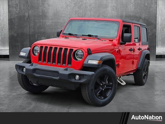 used 2020 Jeep Wrangler Unlimited car, priced at $27,991