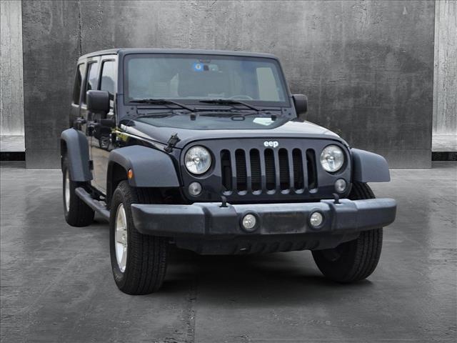 used 2017 Jeep Wrangler Unlimited car, priced at $20,995