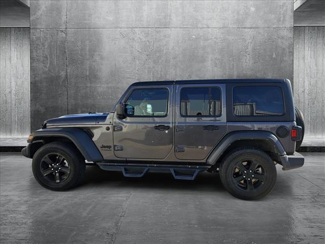 used 2022 Jeep Wrangler Unlimited car, priced at $31,985