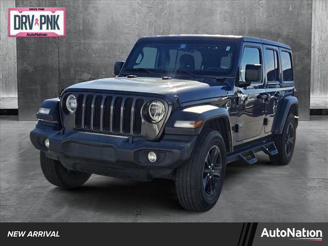 used 2022 Jeep Wrangler Unlimited car, priced at $31,985