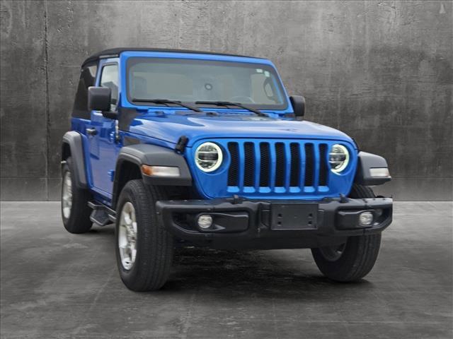 used 2021 Jeep Wrangler car, priced at $27,985