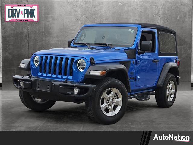 used 2021 Jeep Wrangler car, priced at $27,985