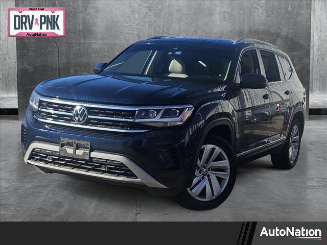 used 2021 Volkswagen Atlas car, priced at $25,485