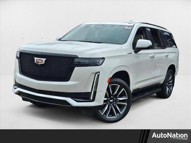 used 2022 Cadillac Escalade car, priced at $77,859
