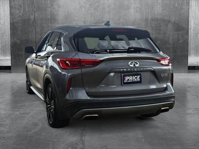 used 2021 INFINITI QX50 car, priced at $18,995