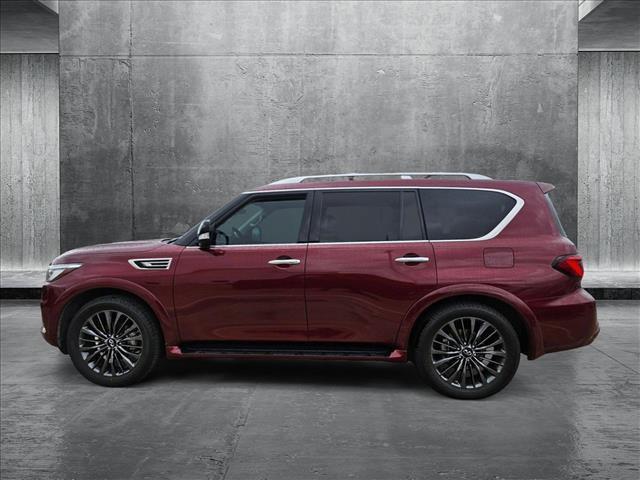 used 2021 INFINITI QX80 car, priced at $35,195
