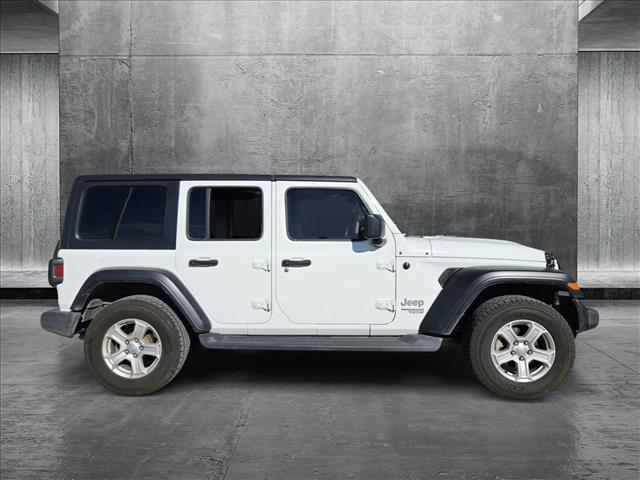 used 2020 Jeep Wrangler Unlimited car, priced at $18,985