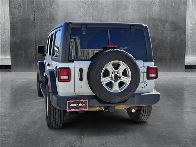 used 2020 Jeep Wrangler Unlimited car, priced at $18,985