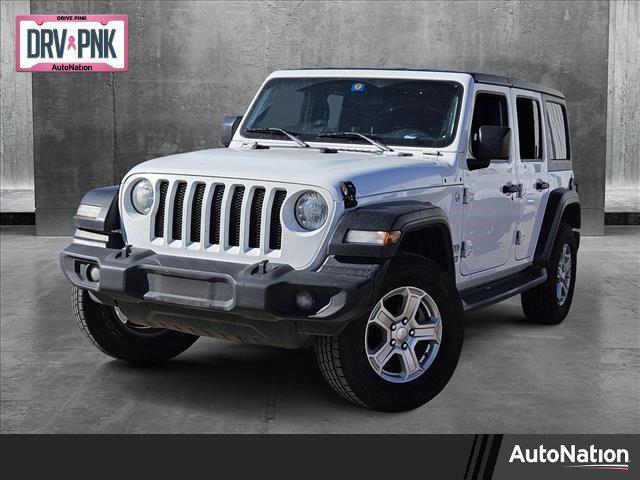 used 2020 Jeep Wrangler Unlimited car, priced at $18,985