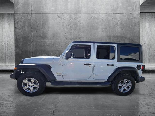 used 2020 Jeep Wrangler Unlimited car, priced at $18,985