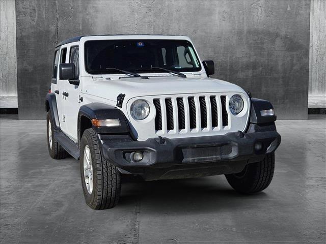 used 2020 Jeep Wrangler Unlimited car, priced at $18,985