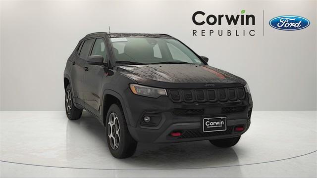 used 2022 Jeep Compass car, priced at $22,400