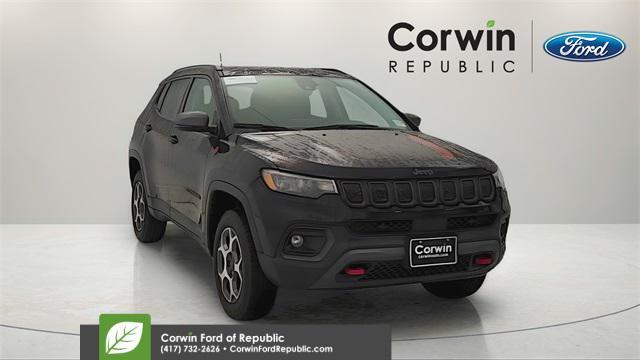 used 2022 Jeep Compass car, priced at $21,900