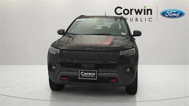 used 2022 Jeep Compass car, priced at $22,400