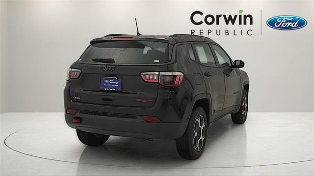 used 2022 Jeep Compass car, priced at $22,400