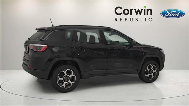 used 2022 Jeep Compass car, priced at $22,400