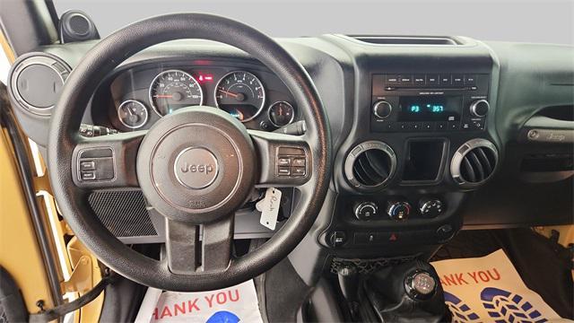 used 2014 Jeep Wrangler car, priced at $16,489