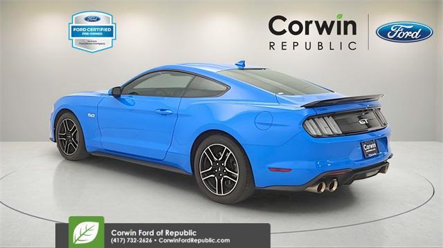 used 2022 Ford Mustang car, priced at $34,690