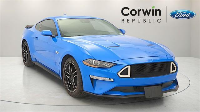 used 2022 Ford Mustang car, priced at $33,589