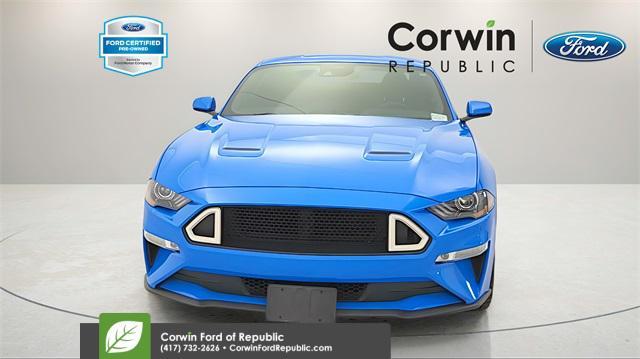 used 2022 Ford Mustang car, priced at $34,690