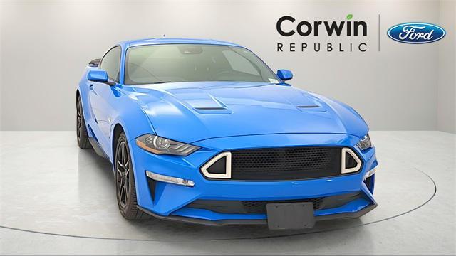 used 2022 Ford Mustang car, priced at $33,589