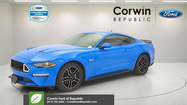 used 2022 Ford Mustang car, priced at $34,690