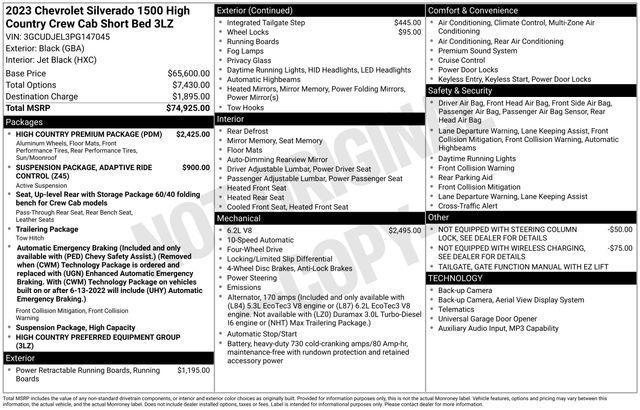 used 2023 Chevrolet Silverado 1500 car, priced at $41,589