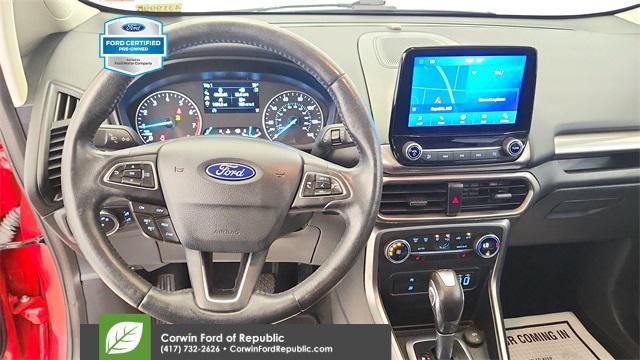 used 2020 Ford EcoSport car, priced at $14,253