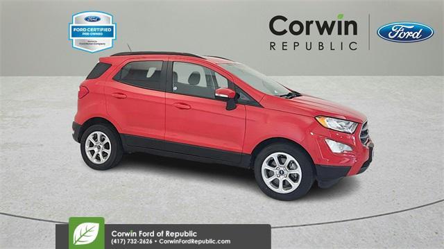 used 2020 Ford EcoSport car, priced at $14,253