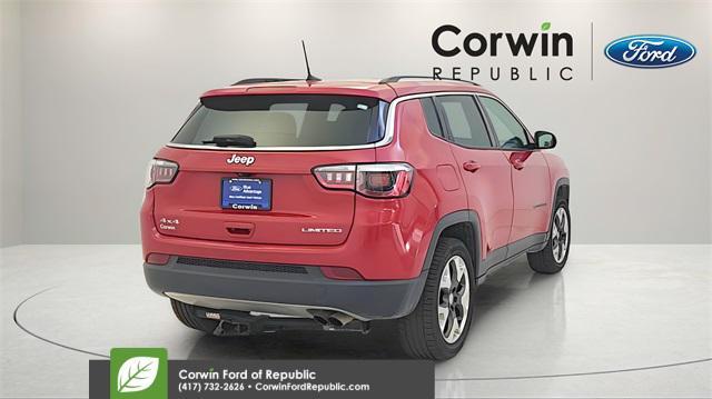 used 2019 Jeep Compass car, priced at $14,999