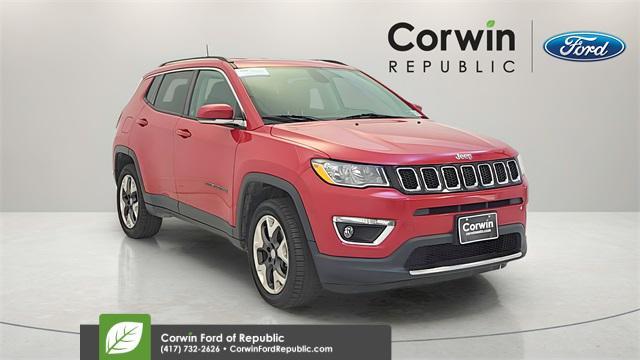 used 2019 Jeep Compass car, priced at $14,999