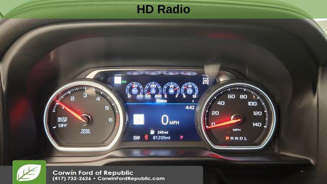 used 2019 Chevrolet Silverado 1500 car, priced at $33,489