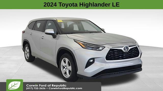 used 2024 Toyota Highlander car, priced at $32,489