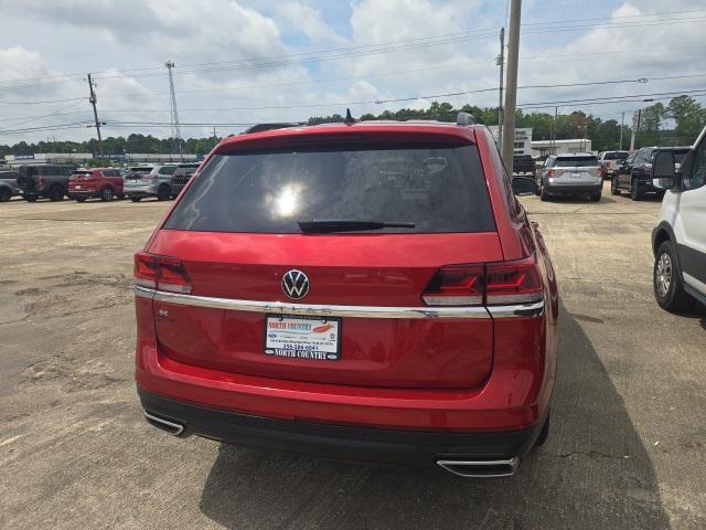 used 2021 Volkswagen Atlas car, priced at $22,250