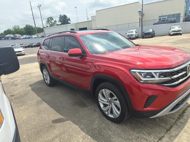used 2021 Volkswagen Atlas car, priced at $22,250