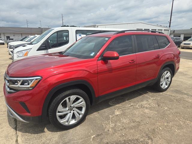 used 2021 Volkswagen Atlas car, priced at $22,250