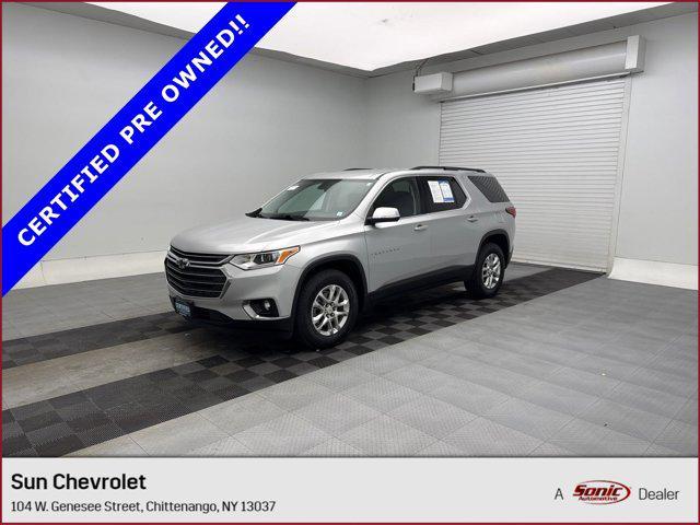 used 2021 Chevrolet Traverse car, priced at $27,999