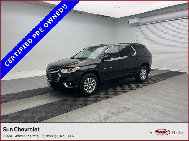 used 2021 Chevrolet Traverse car, priced at $28,397