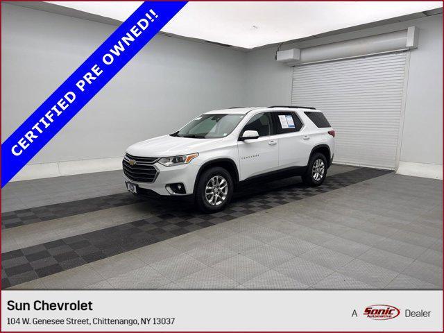 used 2021 Chevrolet Traverse car, priced at $27,196