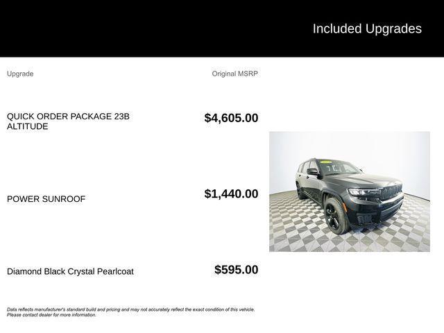 used 2023 Jeep Grand Cherokee L car, priced at $33,694