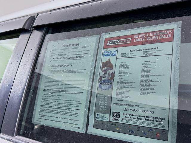 used 2014 Toyota 4Runner car, priced at $22,794