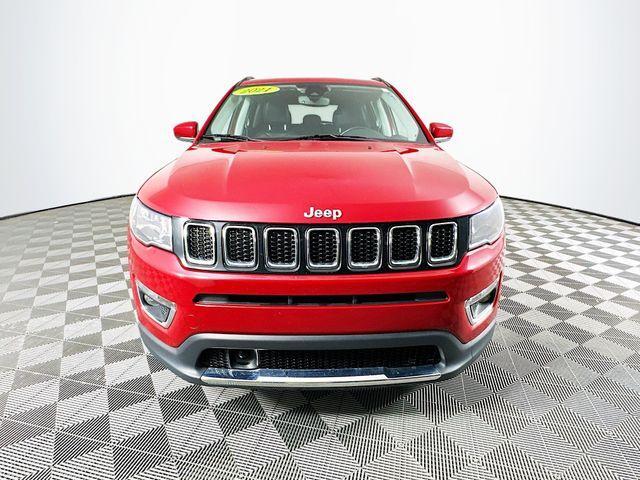 used 2021 Jeep Compass car, priced at $17,595