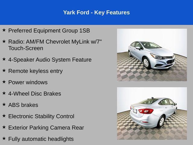 used 2018 Chevrolet Cruze car, priced at $11,995