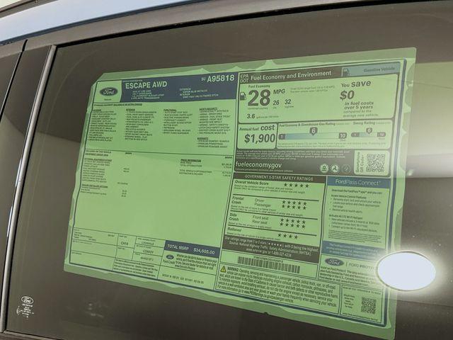 new 2025 Ford Escape car, priced at $32,271