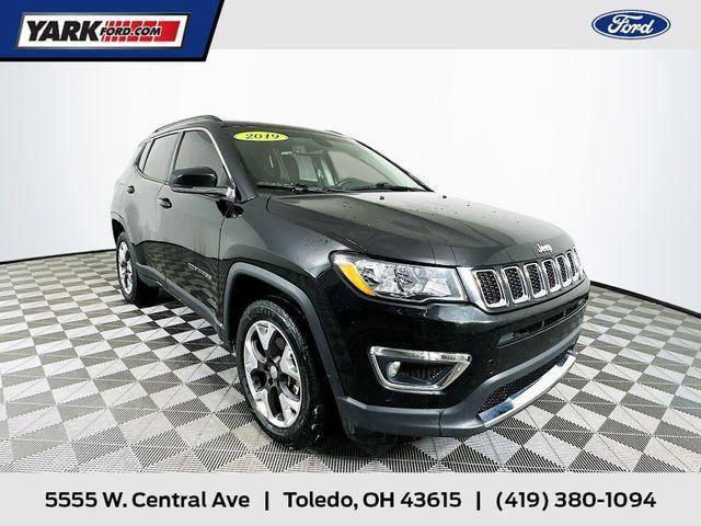 used 2019 Jeep Compass car, priced at $17,394