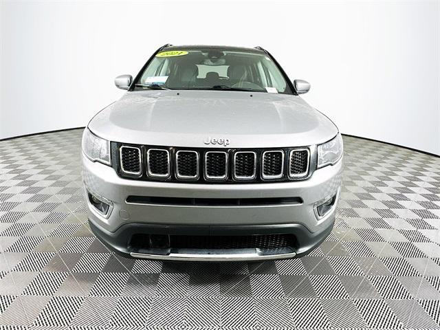 used 2021 Jeep Compass car, priced at $18,822