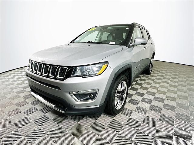 used 2021 Jeep Compass car, priced at $19,213